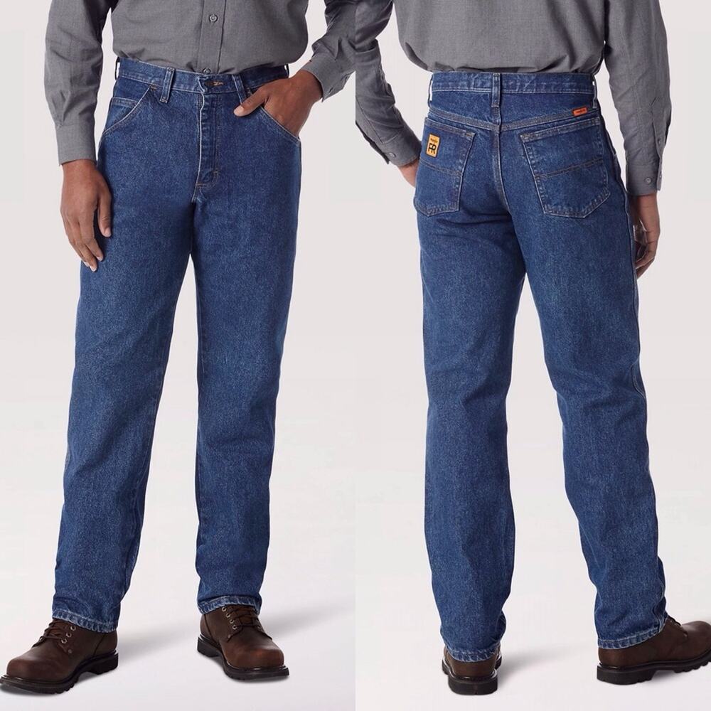 Wrangler RIGGS WORKWEAR FR Flame Resistant Relaxed Fit Jean 40 x 32